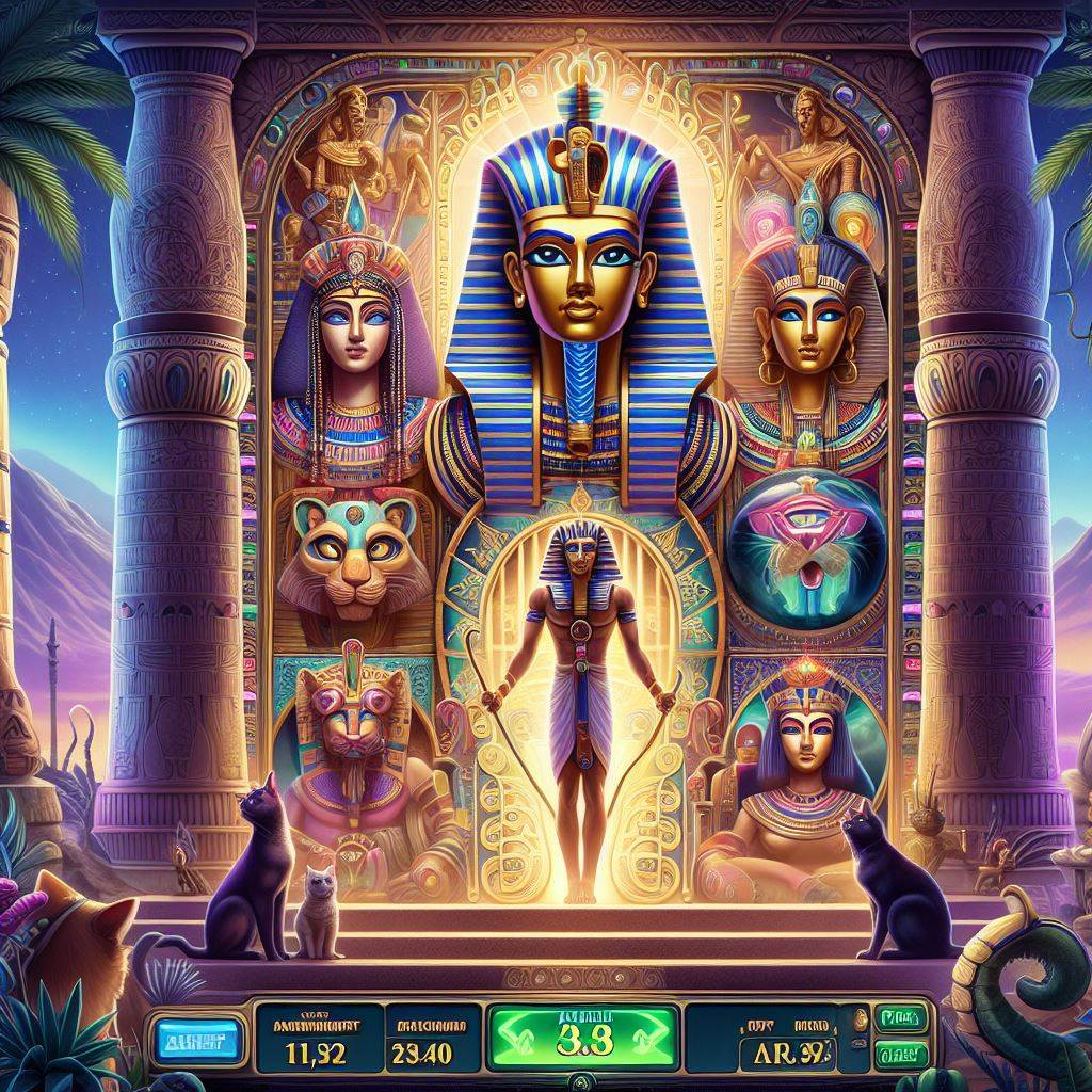 Tematik dan Grafis di Egyptian Dreams dalam Slot Habanero